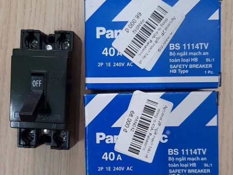 Aptpmat 2P ngắt mạch bảo vệ dòng rò 40A,30A,20A,15A,10A Panasonic-68.000đ
