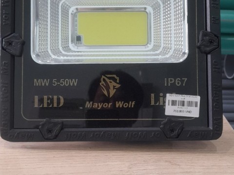 Đèn pha- NLMT- 50W- Mayor Wolf-703.800đ